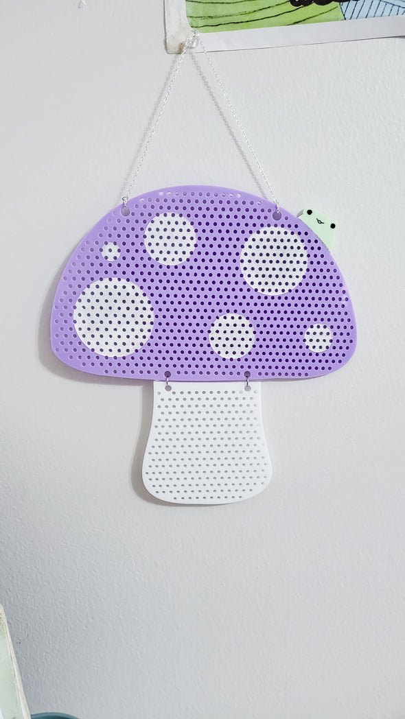 Mushroom Earring Holder Hanger | Pin Board