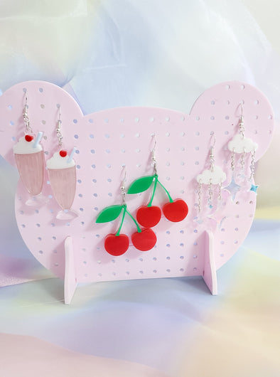 Bear Shaped Earring Holder | Pin Board