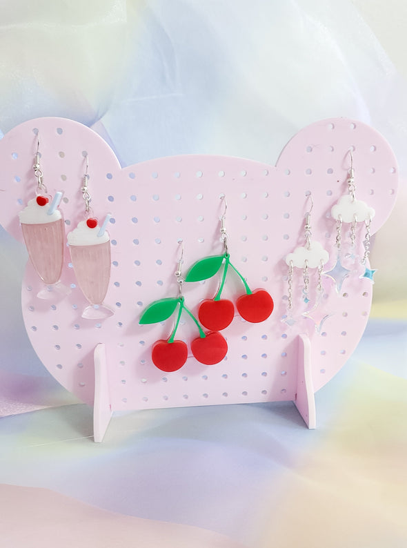 Bear Shaped Earring Holder | Pin Board