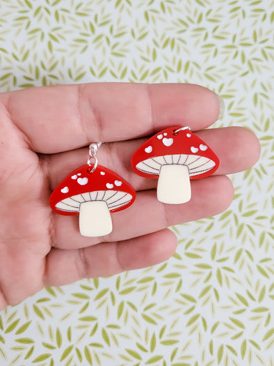 Mushroom Earrings