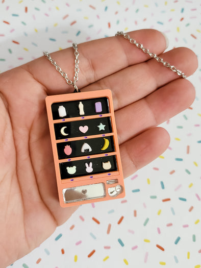 Kawaii Vending Machine Necklace