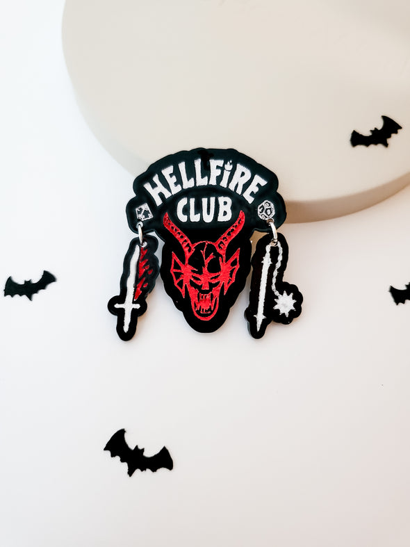 Fire Demon Pin