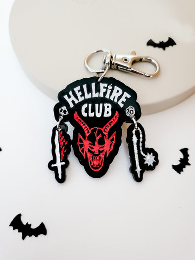 Fire Demon Keychain