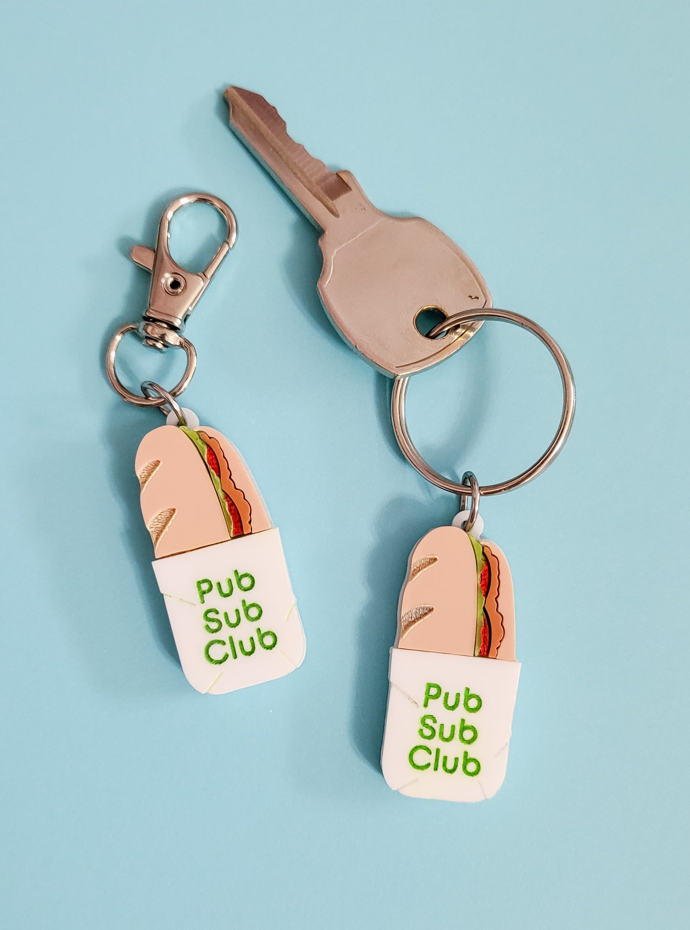 Sub Club Keychain – PopPastel