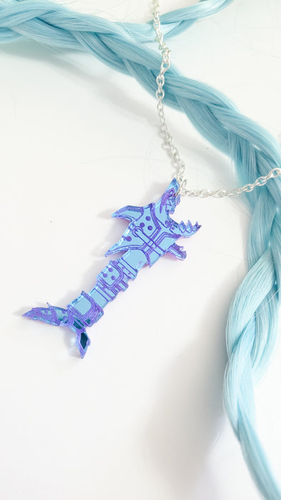 Mechanical Shark Necklace