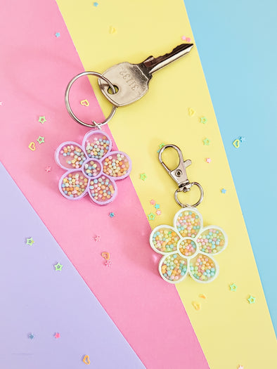 Louis Vuitton Pop Flower Gold Charm Keychain - A World Of Goods