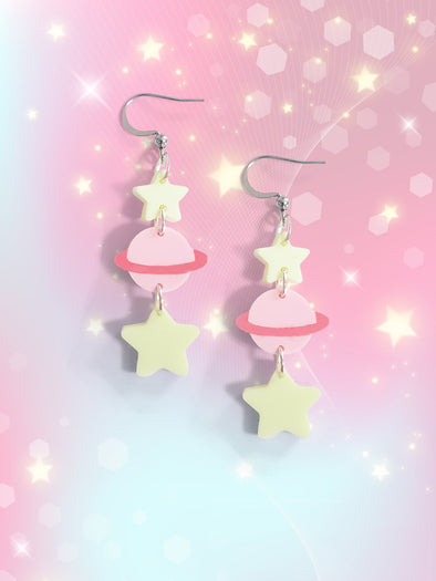 Planets and Stars Earrings