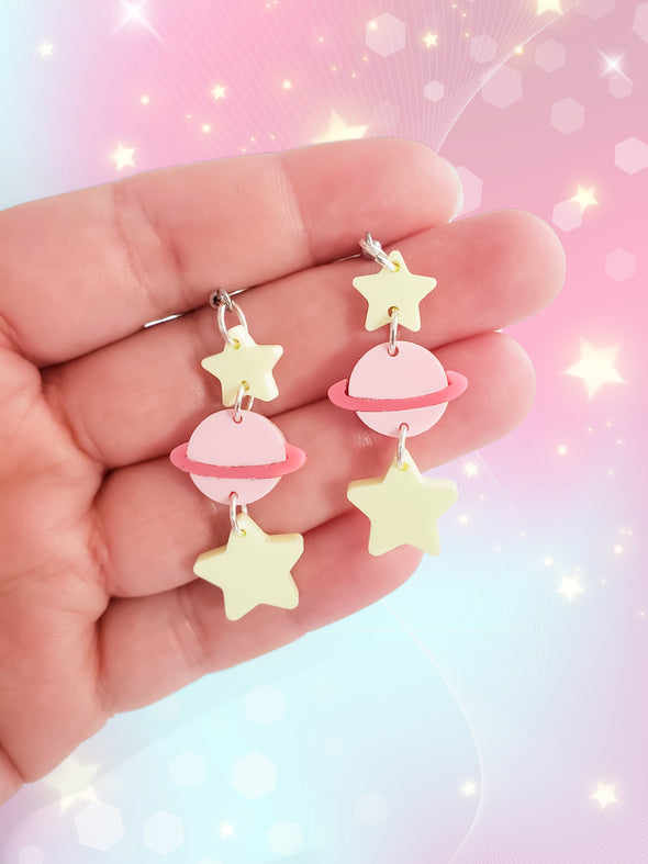 Planets and Stars Earrings