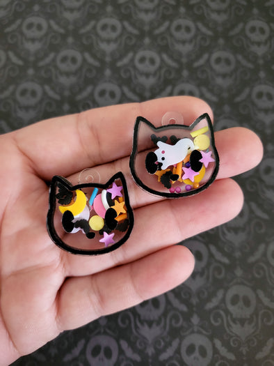 Cat Shaker Earrings
