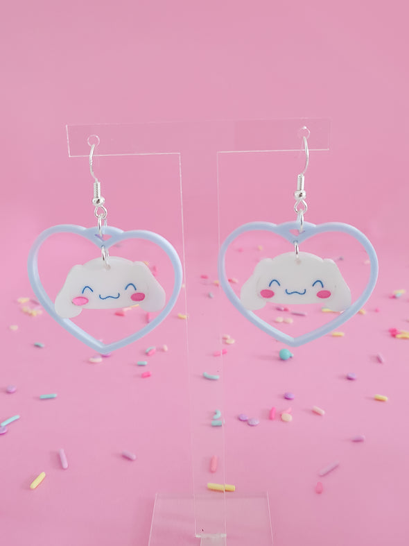 C Dangle Earrings