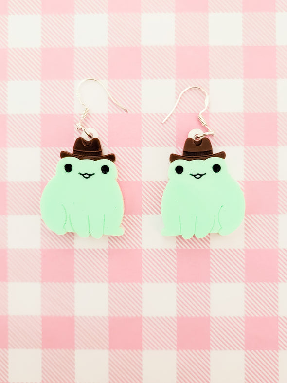 Yeehaw Froggy Earrings