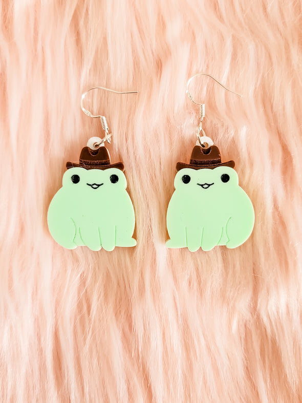 Yeehaw Froggy Earrings