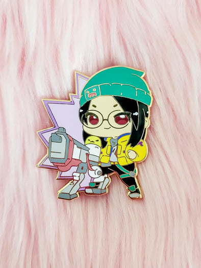 K Enamel Pin