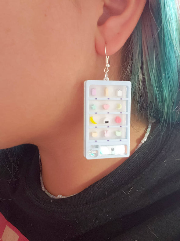 Kawaii Vending Machine Earrings