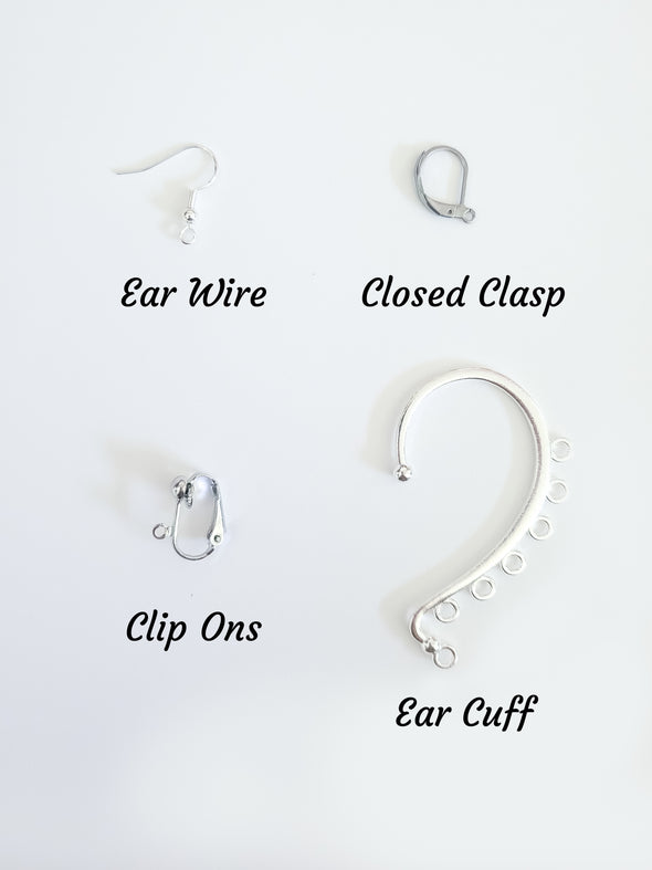 Window & Hand Earrings - Choose Your Combo
