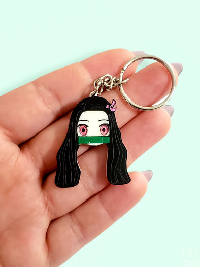 N Keychain - Pop Pastel