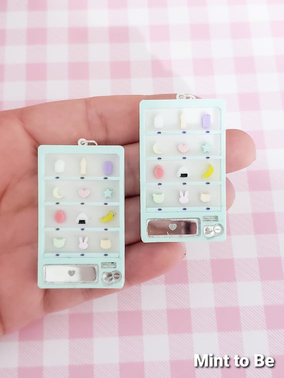 Kawaii Vending Machine Earrings