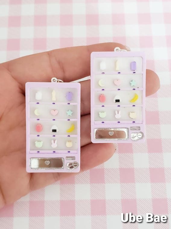 Kawaii Vending Machine Earrings