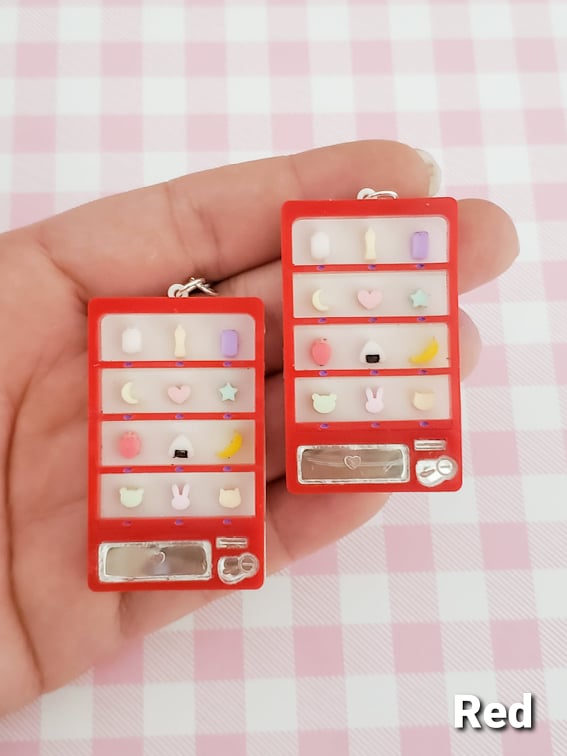 Kawaii Vending Machine Earrings