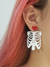 Ribcage Earrings - Pop Pastel