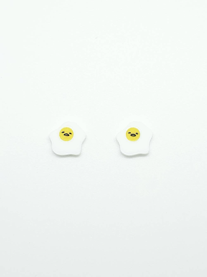 Egg Studs | Gudetama Studs - Pop Pastel