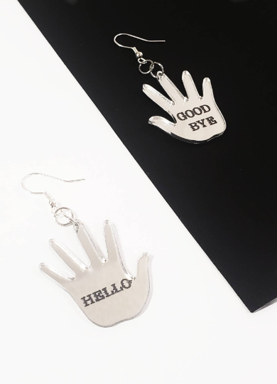 Hello Goodbye Earrings | Umbrella Academy - Pop Pastel