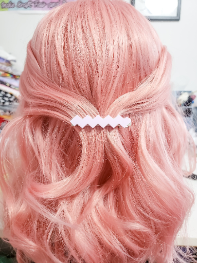 Mini Hair Clip Set: Pink – Pop & Pour Party Co