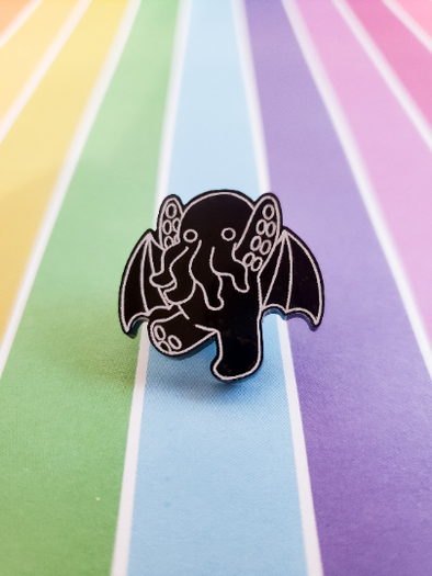 Cthulu Pin - Pop Pastel