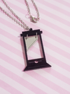Guillotine Moving Blade Necklace - Pop Pastel