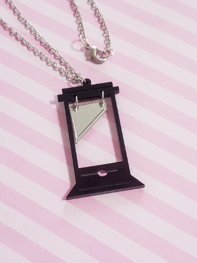 Guillotine Necklace - Pop Pastel