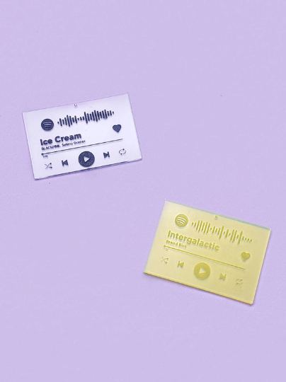 Spotify Earrings - Pop Pastel