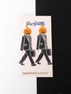 Pumpkin Dwight Studs - Pop Pastel