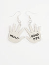 Hello Goodbye Earrings | Umbrella Academy - Pop Pastel