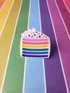 Rainbow Cake Pin - Pop Pastel