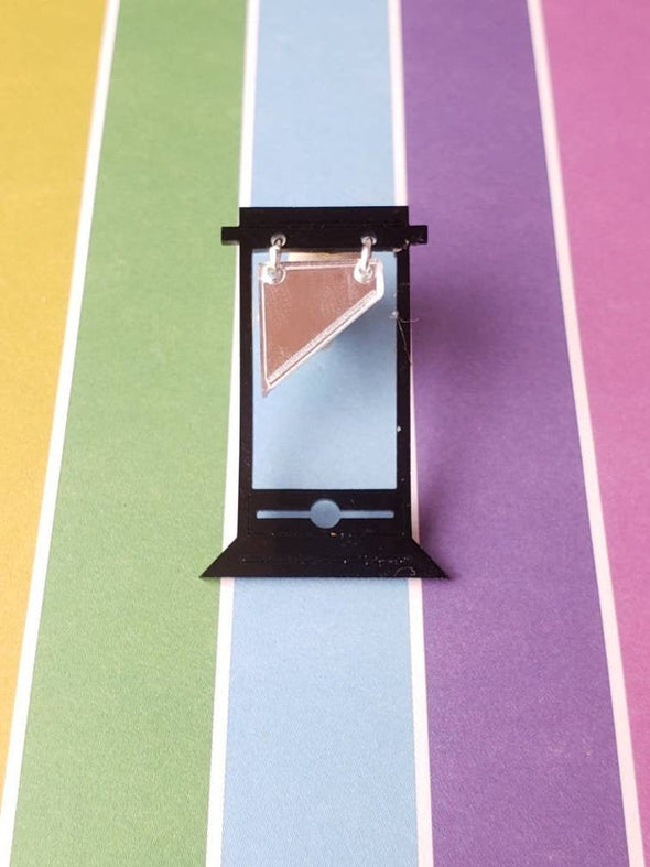 Guillotine Pin - Pop Pastel