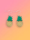 Pineapple Earrings - Pop Pastel