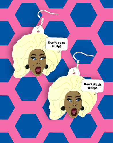 Don't Fuck It Up Earrings